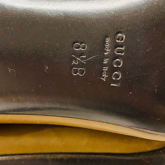 Vintage Gucci leather boots with Gucci hardware ladies size 8 1/2 Authentic - Picture 2 of 8
